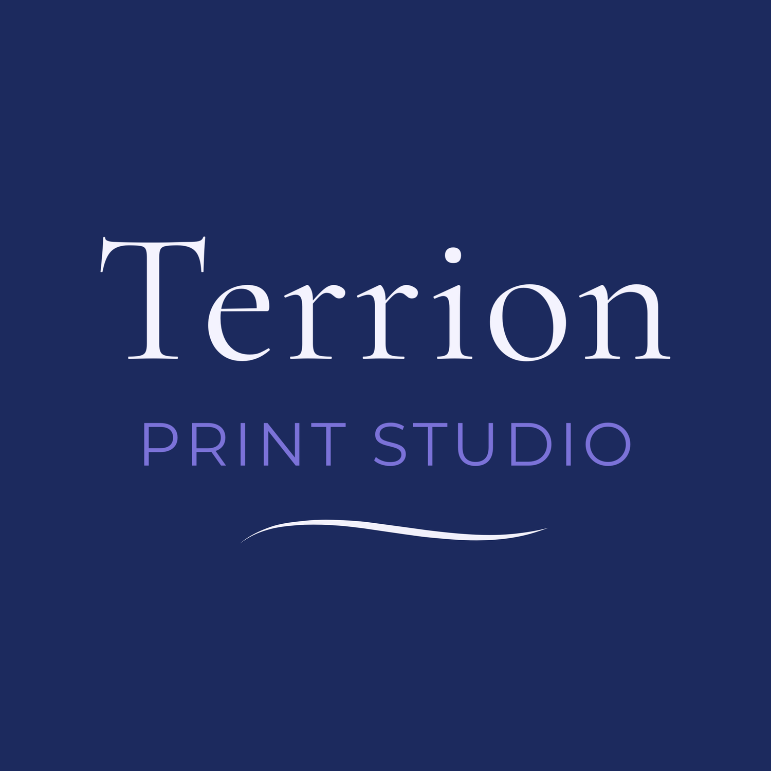The logo for Terrion Print Studio.