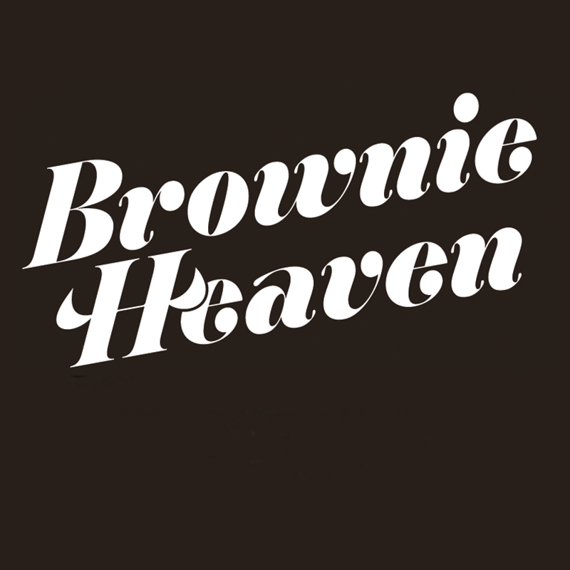 The logo for Brownie Heaven.